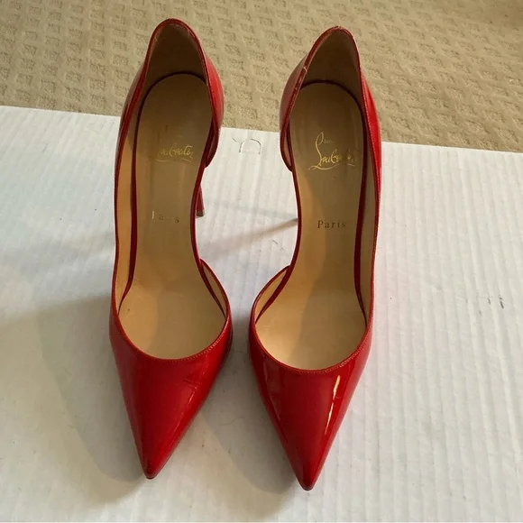 Christian Louboutin Iriza 100 Pump in size 40.5 eurpopean - Picture 4 of 12